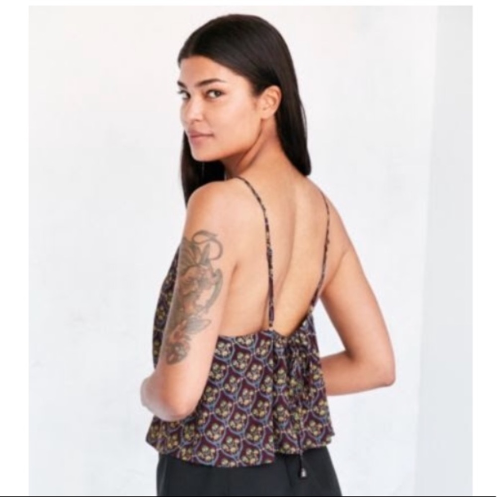 ✨ Ecoté cropped patterned cami